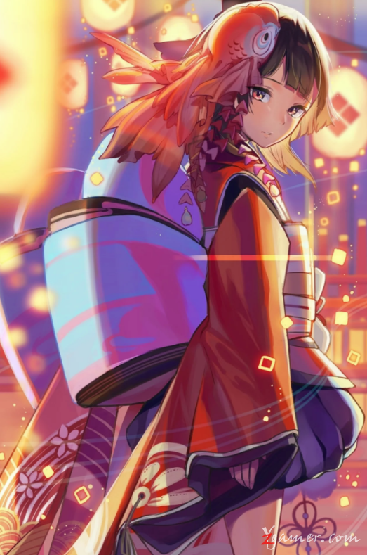 阴阳师手游萝莉神乐壁纸美图鉴赏771