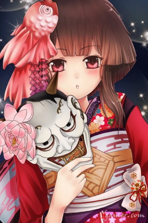 阴阳师手游萝莉神乐壁纸美图鉴赏179
