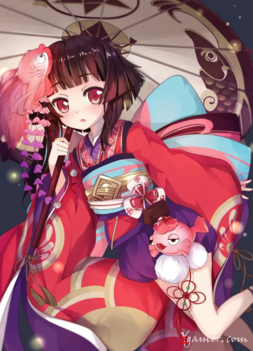 阴阳师手游萝莉神乐壁纸美图鉴赏241