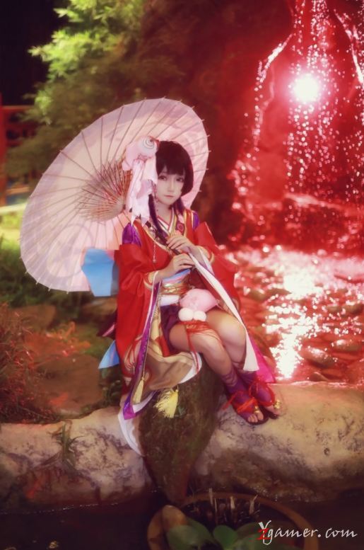 阴阳师手游神乐真人Cosplay绝美二次元壁纸鉴赏816