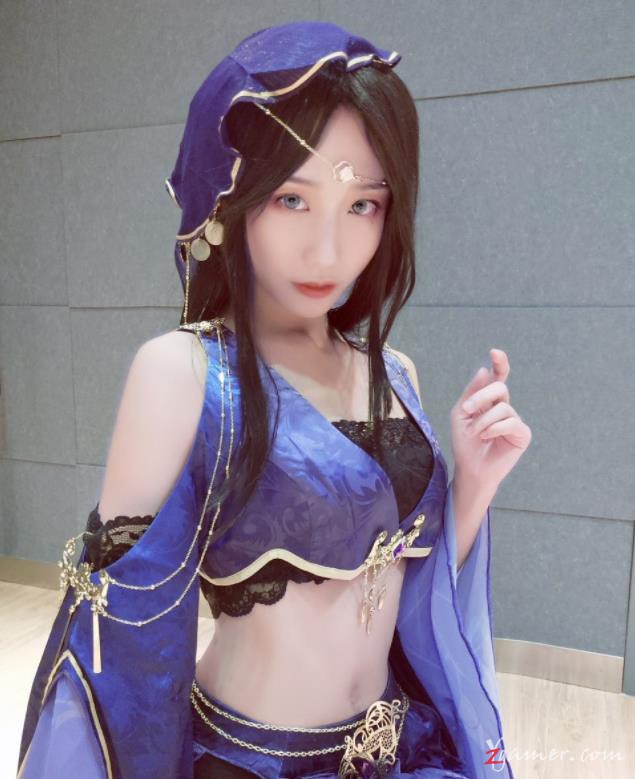 逆水寒会呼吸的江湖性感COS九灵美图408
