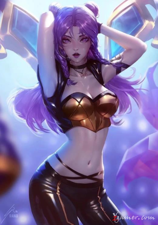 LOL英雄联盟KDA女团精美壁纸美图鉴赏491