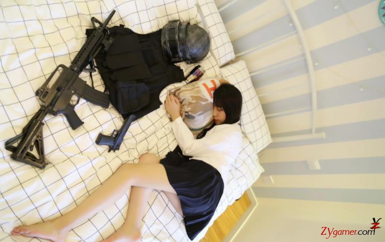 绝地求生美女真人吃鸡装扮CosPlay美图227