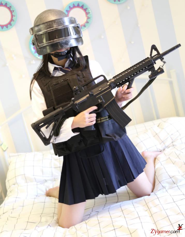 绝地求生美女真人吃鸡装扮CosPlay美图923
