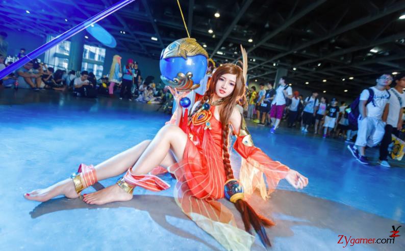 王者荣耀美女玩家COS大乔很美很仙580